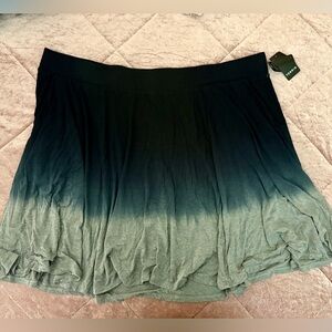 Torrid Black and Gray Ombre Skirt